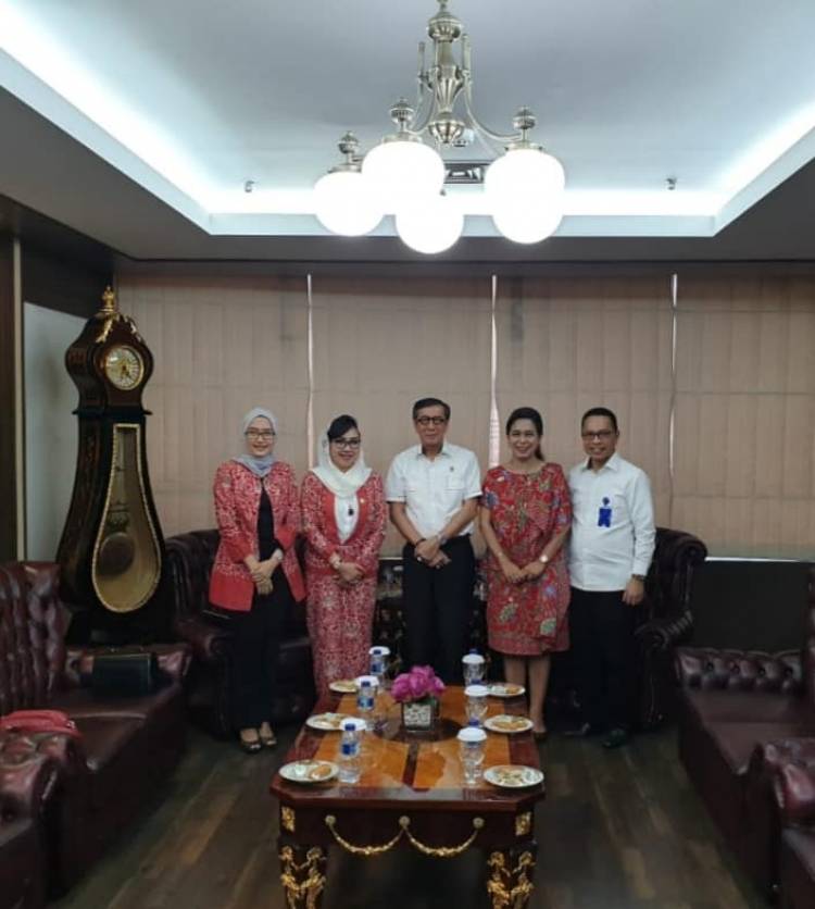 PP INI Beraudiensi dengan Menteri Hukum dan HAM Rep. Indonesia