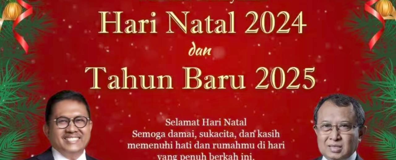 Selamat Merayakan Hari Natal 2024 dan Tahun Baru 2025