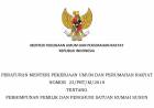 PERATURAN MENTERI PEKERJAAN UMUM DAN PERUMAHAN RAKYAT NOMOR 23/PRT/M/2018 TENTANG PERHIMPUNAN PEMILIK DAN PENGHUNI SATUAN RUMAH SUSUN