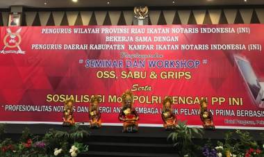 Seminar & Workshop OSS, SABU & GRIPS Pengwil Riau INI