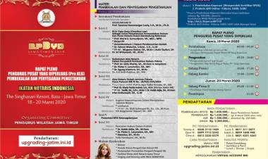 Rapat Pleno Pengurus Pusat Yang Diperluas (Pra Kongres Luar Biasa) - Pembekalan Dan Penyegaran Pengetahuan