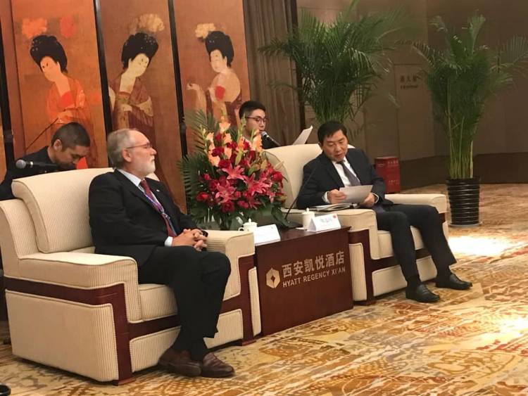 Ketua Bidang HLN diterima oleh Wakil Menteri Hukum Tiongkok yang menyampaikan perkembangan kenotariatan di Tiongkok